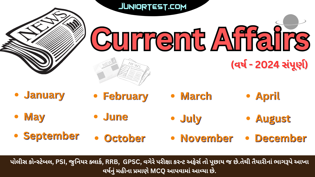 Current Affairs 2024