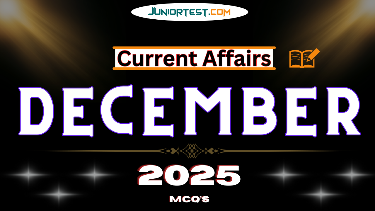 Current Affairs : December 2025